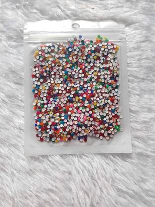 VISWAMUNGI Multi color Velvet Bindis Women Multicolor Bindis Women and Girls Multicolor Bindis  (bindi)