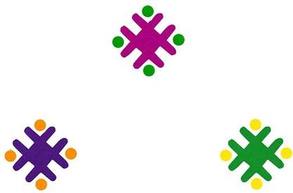 Comet Busters Traditional Multicolor Bindis (BIN1046) Forehead Multicolor Bindis