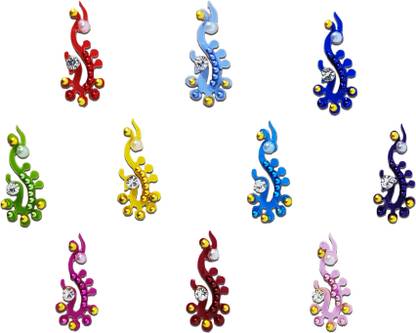 Comet Busters Bridal Bindi (BV036) Forehead Multicolor Bindis