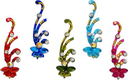 Comet Busters Fancy Multicolor Bridal Bindi (BV338) Forehead Multicolor Bindis