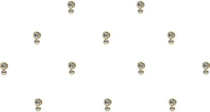 Comet Busters Silver Stone Bindi with Diamond (BIN1630) Forehead Silver Bindis