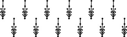 Comet Busters Designer Black Bindis (BV021) Forehead Black Bindis