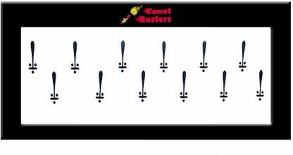 Comet Busters Traditional Black Bindi (BV355) Forehead Black Bindis