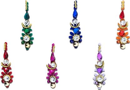 Comet Busters Bridal Collection Crystal Bindi (BV089) Forehead Multicolor Bindis