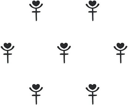 Comet Busters Handcrafted Black Fancy Bindis (BV1339) Forehead Black Bindis