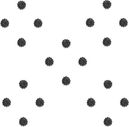 Comet Busters Diamond Collection Black Dot Bindi (3.5mm) Forehead Black Bindis
