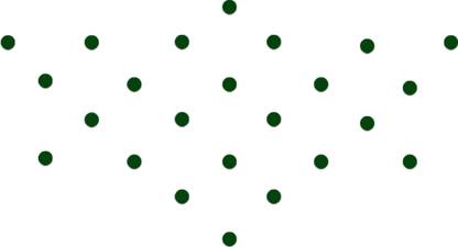 Comet Busters Dark Green Velvet Dot Bindis (2mm) (BIN1300) Forehead Green Bindis