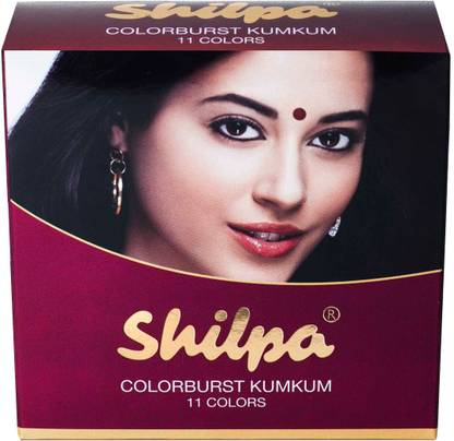 Shilpa kumkum colourburst Face Multicolor Bindis