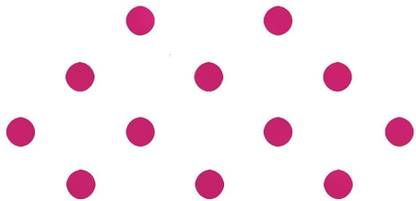 Comet Busters Basic Round Hot Pink Velvet Bindis (6 mm) (BIN859) Forehead Pink Bindis