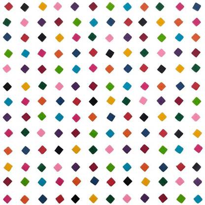 Comet Busters Basic Square Multicolor Velvet Bindis (5mm) (BIN1733) forehead Multicolor Bindis