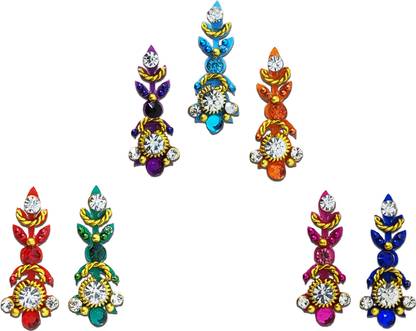 Comet Busters Fancy Bindi (BV045) Forehead Multicolor Bindis