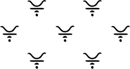 Comet Busters Handcrafted Black Fancy Bindis (BV1181) Forehead Black Bindis