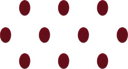 Comet Busters Oval Traditional Maroon Bindi (5 mm) (BV281) Forehead Maroon Bindis