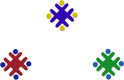 Comet Busters Handcrafted Traditional Multicolor Bindi (BV1045) Forehead Multicolor Bindis