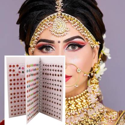 VAMA stone bindi book Forehead Multicolor Bindis