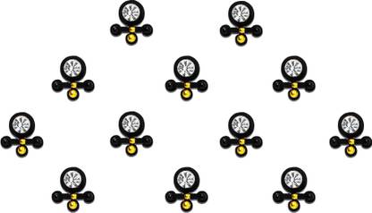 Comet Busters Handcrafted Beautiful Black Bindis With Diamond (BV1124) Forehead Black Bindis