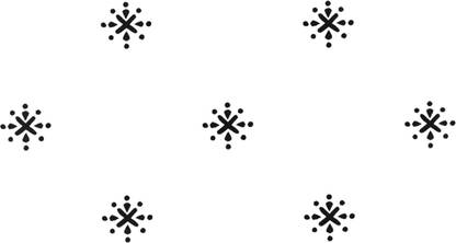 Comet Busters Black Indian Bindis (BIN773) Forehead Black Bindis