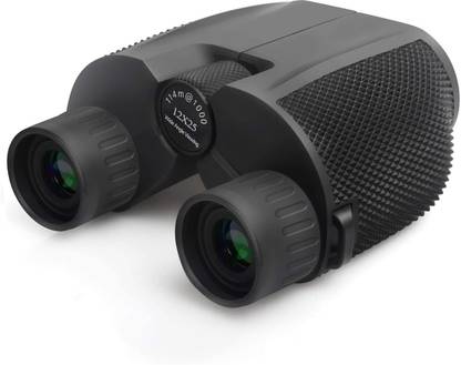 Dykidrah 12X25 HD Portable Binoculars 1000m Long Distance Hunting and Tourism BAK 4 Prism Binoculars