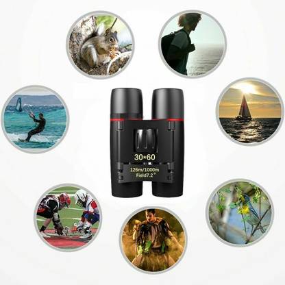 APRO Portable HD 30X60 Binocular Monocular Telescope 30X Zoom 126m/1000m Range Binoculars