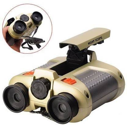 IMSZZ TRADING Night Scope Toy Binocular with Pop-Up Light Binoculars