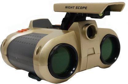 Boriva Night Scope Toy Binocular with Pop Up Light Digital Spotting Scope