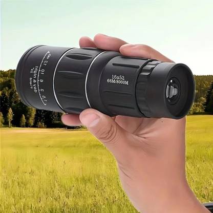 Bushnell Pro Portable 16x52 Monocular Telescope with 16x Zoom & Waterproof Monocular