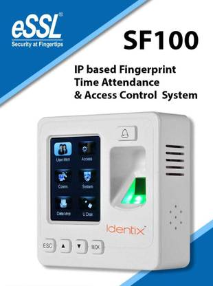 eSSL Biometric Time Attendance Machine SF100 Time & Attendance