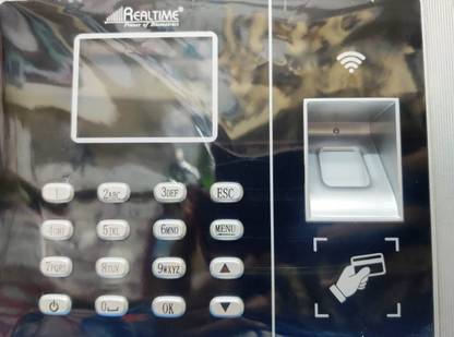 Realtime Biometric Fingerprint, ID Card, Password RS 9w WiFi Machine Time & Attendance