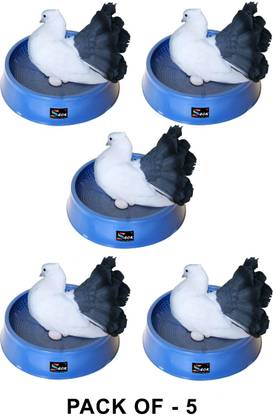 seok Pigeon Nest Caged Bird Feeder