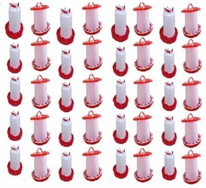 TM&W Plastic Hanging Poultry Feeder Drinker for All Type Birds - 40 Common Bird Feeder