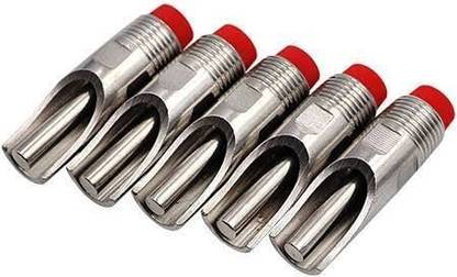 BHARGAV Sacriti 5 Pcs 1/2 Inch Stainless Steel Pig Automatic Nipple Drinker Feede Pole Bird Feeder