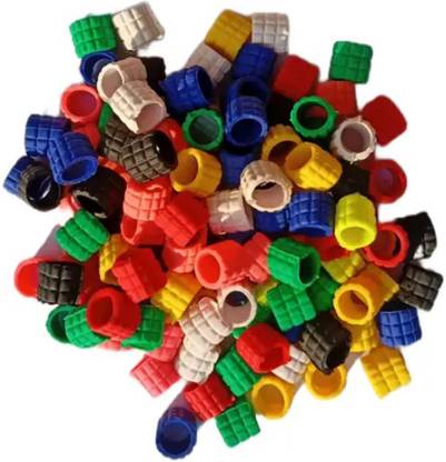 G P S 50 Pcs Pigeon Rubber Ring Common Bird Feeder