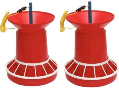 Royal Sri 4 kg Chicken Feeder set (total 2 nos) Tube Bird Feeder