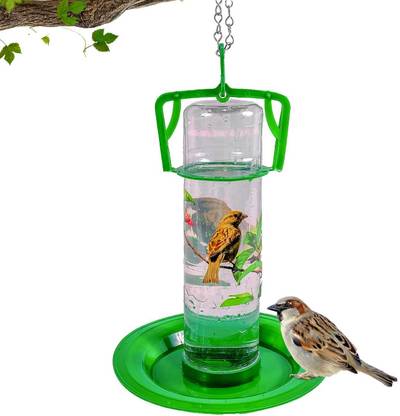 PAKSHI DAYA Automatic Bird water feeder Window Bird Feeder Bird Feeder