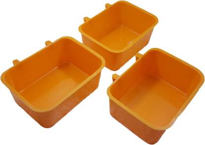 SHASVATHA Shasvatha Birds 200 ML Food Feeder Pack of 3 Common Bird Feeder