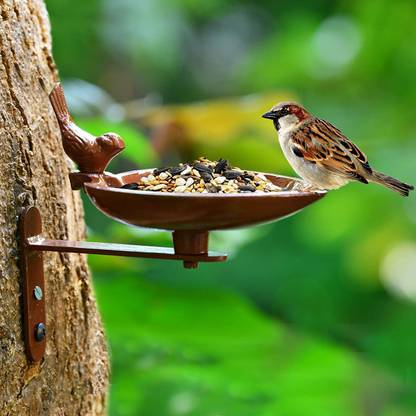 MMT Pole Mount Bird Feeder