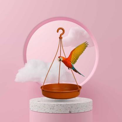 Jantrex Bird Water and Seed Tray Bowl Combo Ideal for Outdoor Bird Watching Fun Window Bird Feeder Bird Feeder