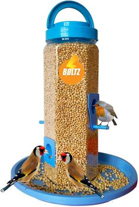 BOLTZ Hanging Bird Feeder, 4 Feed Nozzle Common Bird Feeder