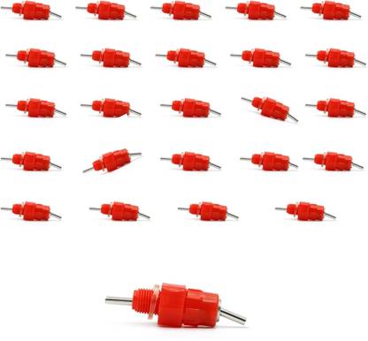 TM&W Chicken Poultry N Drinker Automatic Waters Spring Type Drinking 25 Pcs Common Bird Feeder