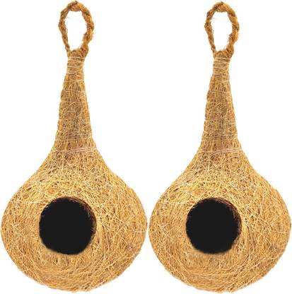 LIVEONCE NATURAL BIRD NEST FOR ALL BIRDS AND SQUIRREL Bird House