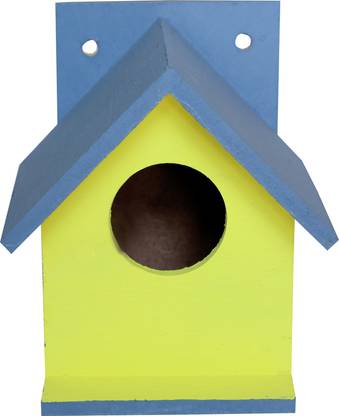 ROSMERTA Bird Nest Hanging Wooden House Bird House Bird House