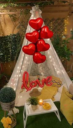 krido Red Theme Valentine Day Decoration