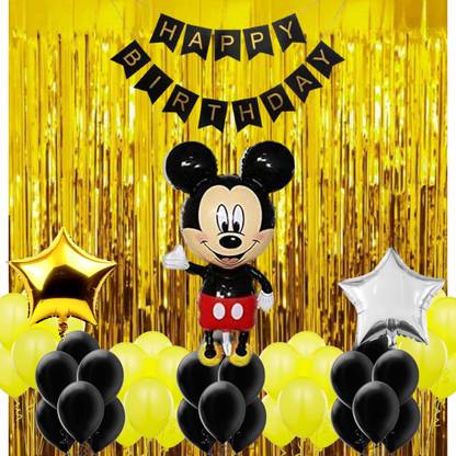 B4 Yellow, Black MK-GLD-CR-BLK-BANNER-1132-30