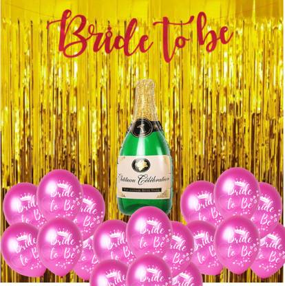 B4 Pink Bachelorette Party Kit Bride to Be Decoration Bridal Shower B2B-289