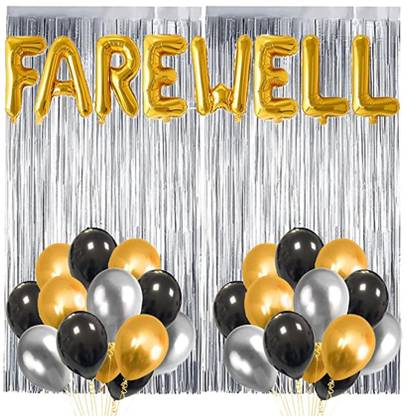 Rainy Decor Presents Farewell Decoration Combo / Kit / Pack / Set