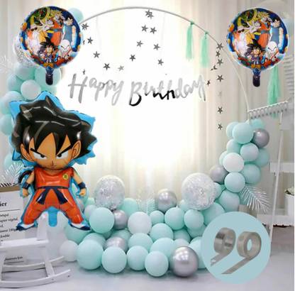 Naveen Dragon Ball Z Balloons, Goku Gohan Character Birthday Party Decorations