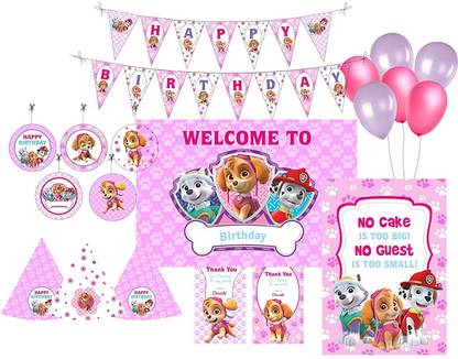Pretty UR Party Paw Patrol Skye Birthday Party Decorations Kit , Paw Patrol Skye party Supplies