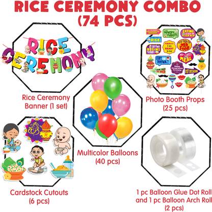 Prihit Annaprashan Decoration Items,Rice Ceremony Decoration Items,Baby Photoshoot Prop