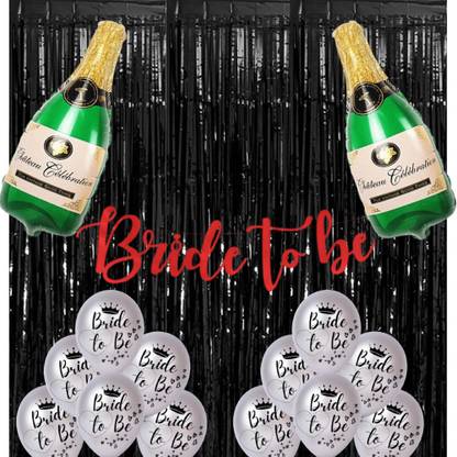 B4 Silver Bachelorette Party Kit Bride to Be Decoration Bridal Shower B2B-249