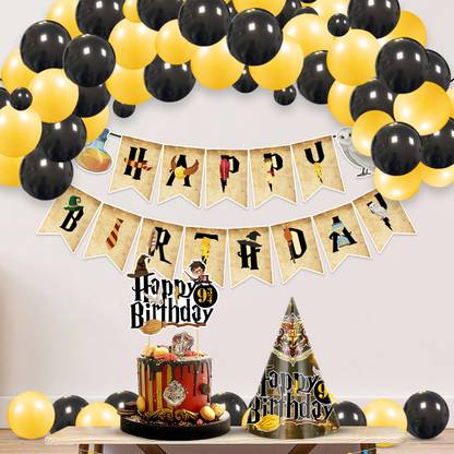 ZYOZI Harry Pottar Birthday Decorations, Harry Pottar Birthday Party Supplies for Kids